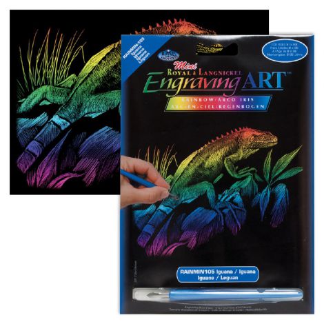 Wydrapywanka R&L A5 Rainbow, Iguana